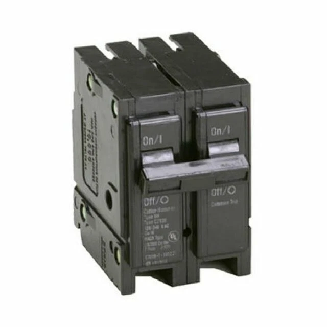 Eaton BR2125 Interchangeable 2 Pole Circuit Breaker