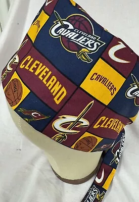 Men/Women Surgical Scrub Cap Lined Cleveland 100% Cotton - Image 1 of 3