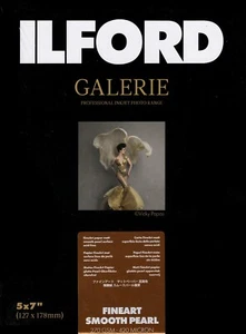ILFORD GALERIE FINEART SMOOTH PEARL DRUCKERPAPIER 270 GSM 13X18CM 50 BLATT - Bild 1 von 1