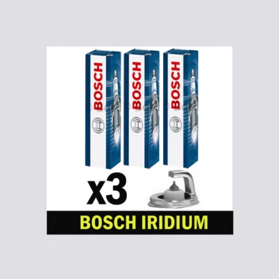 3 bujías Bosch Iridium para SMART FORFOUR 900 14->19 M 281.910 453 Foto 1 de 4