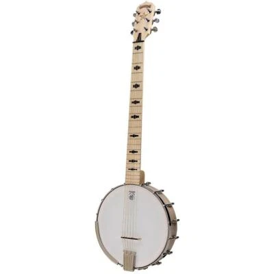 Deering Goodtime Six 6-String Open Back Banjo, Made in USA - Image 1 of 3
