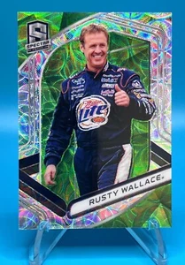 2020 PANINI CHRONICLES #63 RUSTY WALLACE SPECTRA NEON GREEN /49 SP Nm-Mt - Picture 1 of 2