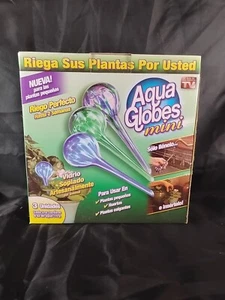 Aqua Globes Plant Watering Glass Bulbs - Stylish Plant Watering Kit 3 Pack. Zz - Picture 1 of 1