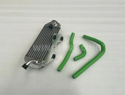 Radiador de aluminio Fit Kawasaki KX 65 KX65 2000 - 2024 + manguera de silicona Foto 1 de 4