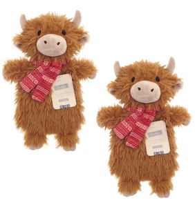 Scaldacollo Corpo Bottiglia Acqua Calda Mucca Highland + Coperchio Novità 2pz - Foto 1 di 3