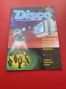 DISCO & CLUB NEWS INTERNATIONAL JULY 1981 MAGAZINE DJ vinyage - Picture 1 of 10