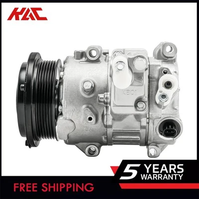 A/C Compressor For 2010-2015 Toyota Venza L4 2.7L 158368 6512816 883100T020 - Image 1 of 4