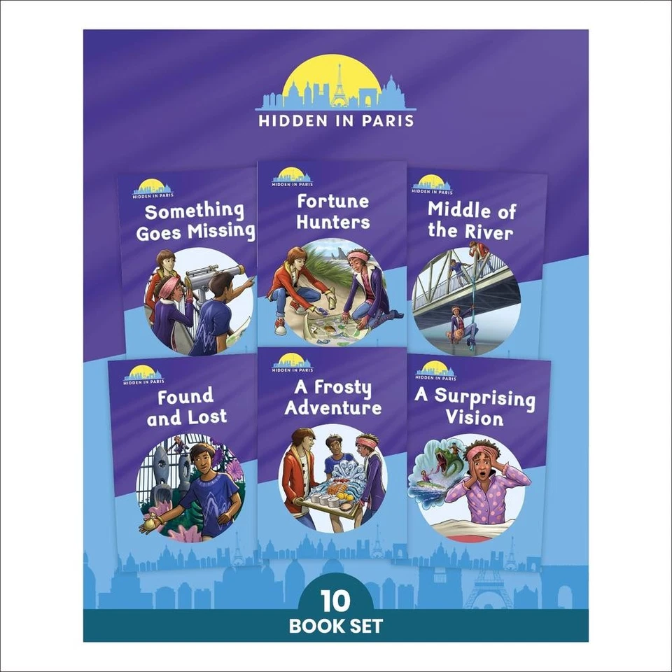 Phonic Books Hidden in Paris: Alternative vowel and consonant spellings, and Lat - Image 1 of 1