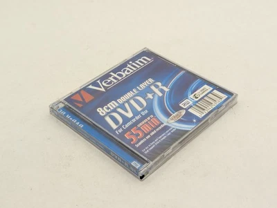 Verbatim 8cm Double Layer DVD+R DL 55min. Scratch Guard DVD - Sealed - Immagine 1 di 4