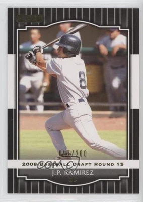 2008 Razor Signature Series Black /200 JP Ramirez #92 - Image 1 of 2