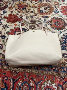 Tory Burch große Ballerina rosa minimalistische geräumige Laptoptasche MANGEL - Bild 1 von 13