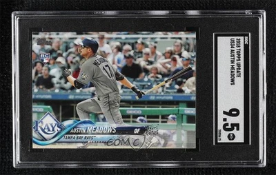 2018 Topps Update Austin Meadows SGC 9.5 Mint+ Rookie RC - Image 1 of 3