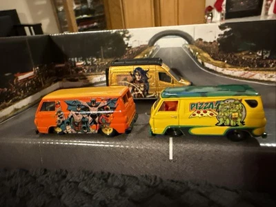 Dodge A100 Teenage Mutant Ninja Turtle Batman Wonder Woman Sprint Hot Wheels '66 Foto 1 de 4