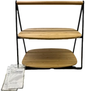 New IKEA FULLSPACKAD Serving Tray Bamboo 28x20 cm (11x8 ") 204.301.41 - Picture 1 of 5