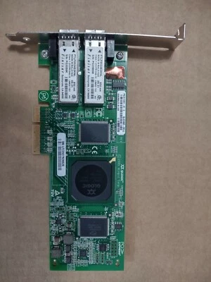 Dell 0DH226 QLE2462 4GB Dual Port Fibre Channel PCI-E Host Bus Adapter - Image 1 of 3