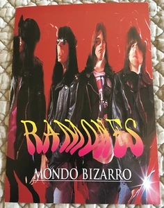 Ramones - Mondo Bizarro Promo Record Announcement Post Card (1992) - Picture 1 of 2