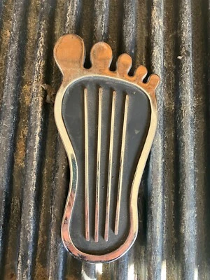 Pedal acelerador de gas de metal con pie desnudo para surfista Cal Custom #3034 de colección P/N 4303-4020 Foto 1 de 4