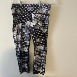 Leggings sotto Lululemon Dottie Dream Rose taglia 10 Wunder usati in ottime condizioni - Foto 1 di 9