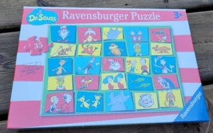 Ravensburger Dr Seuss 35 Pc Puzzle Characters Green Eggs Thing 1 Thing 2 New - Picture 1 of 6