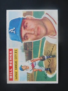 1956 Topps Baseball Card #82 Bill Renna WB (EX) - Picture 1 of 2