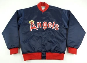 Vintage Felco MLB Anaheim Angels Satin Jacket Size Men's Medium M - Picture 1 of 6