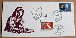 CHILDREN'S TV & CHRITSMAS 1996 DOUBLE FDC SIGNED ACTOR & PRESENTER PETER DUNCAN - Picture 1 of 2