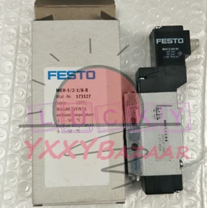 1PC NEW FOR FESTO MEH-5/2-1/8-B 173127 solenoid valve replacement - Picture 1 of 1