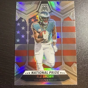2024 Panini Mosaic - National Pride Silver Prizm #265 A.J. Brown - Eagles - Picture 1 of 2