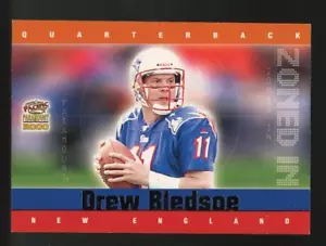 Pacific Paramount #19 2000 Drew Bledsoe zonificado casi nuevo - Imagen 1 de 2