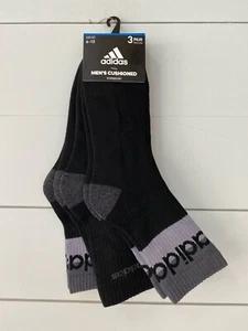 Adidas Aeroready Cushioned High Quarter Cut Ankle Socks 6-12 - Picture 1 of 6