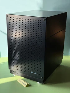 RARE Abee Acubic A90 ACE-A90-BK ITX Computer Case Made in Japan w/ Original Box - Photo 1/4