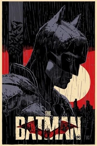 THE BATMAN Variant Screen-printed Poster. Art by Francesco Francavilla Mondo - Bild 1 von 1