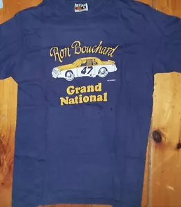 1981 CAMISETA DE COLECCIÓN NASCAR GRAND NATIONAL #47 RON BOUCHARD TALLA M - Imagen 1 de 1