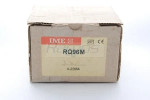 RQ96M IME AMPEROMETRO TENSIONE CONTINUA 0-20 mA NUOVO MAGAZZINO IN ITALIA - Imagen 1 de 12