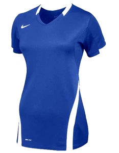 Camiseta deportiva de voleibol Ace para mujer Nike | azul real/blanca | 615732 494 | nueva con etiquetas - Imagen 1 de 4
