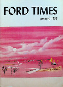 Ford Times Magazine January 1956 Cali Hilton Head Tampa, Florida- FREE SHIPPING!