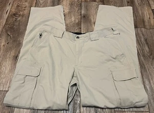 Duluth Trading Dry On The Fly Cargo Pants XL 40 36L Tan Quick Dry - Picture 1 of 4