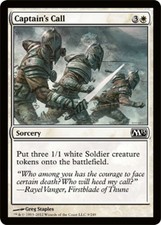1x Captain's Call MTG Magic 2013 (M13) NM Magic Regular