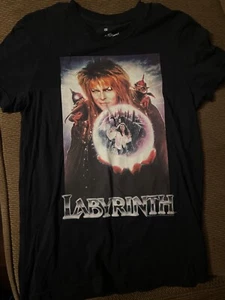 Labyrinth small T shirt David Bowie mens womans - Picture 1 of 2