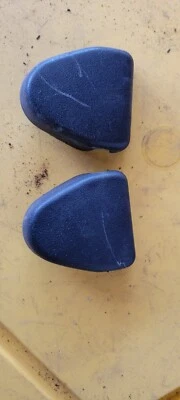75-84 VW Jetta Rabbit Pickup Mk1 Oem Seat Belt Anchor Trim Cap Cover Pair - Image 1 of 4