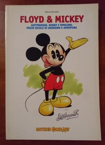 ALBERTO BECATTINI "FLOYD & MICKEY. GOTTFREDSON, DISNEY.." COMIC ART 1998 RARO! - Picture 1 of 1