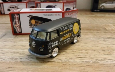 Volkswagen t1 food truck norev majorette matchbox hot wheels  1/64 - Photo 1/2