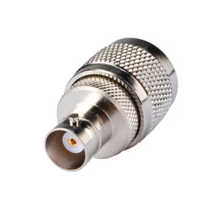 50pcs N-Type male plug To BNC female jack Straight RF Coaxial Adapter connector - Picture 1 of 3