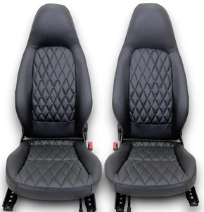 Sitzbezüge Bezüge für Smart 451 Brabus Diamant keine Schonbezüge schwarz - Bild 1 von 14