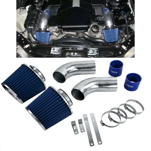 Air Intake Kit mit Sport Luftfilter Blau für Mercedes S W220 99-05 S320 S430 - Bild 1 von 7