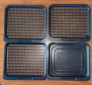 3x Trays & 1 Drip Tray REPLACEMENTS for Instant Pot Vortex Plus 10 Qt. Air Fryer - Picture 1 of 24