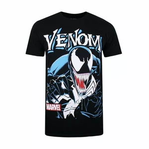Venom Marvel Men's T-Shirt Antihero Black Top - New - Picture 1 of 3