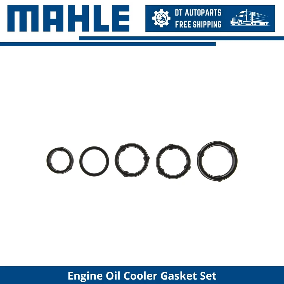 适用于 2012 - 2013 年吉普牧马人 3.6L V6 发动机机油冷却器垫圈套装 Mahle — 第 1/3 张图片
