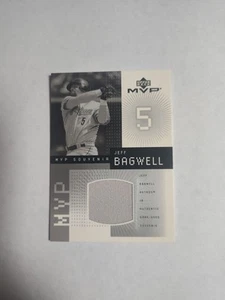 2002 Upper Deck MVP Souvenir Jeff Bagwell Game Used Jerseys #J-JB Astros - Bild 1 von 2