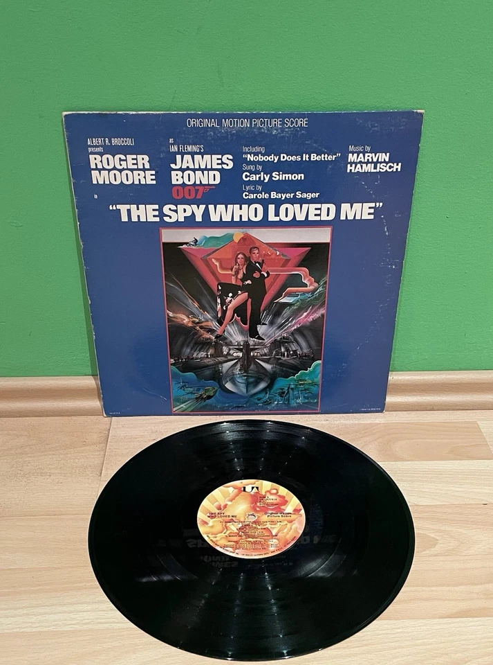 Vinyl LP 1977 James Bond SOUNDTRACK 70 OVP Box 007 Marvin H - Bild 1 von 4